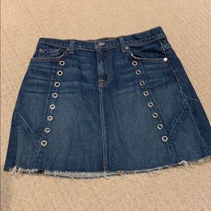 7 for all mankind Jean skirt